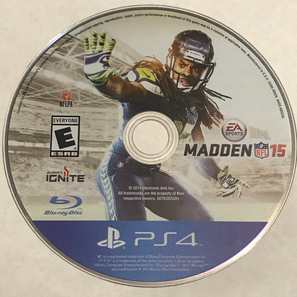 Madden 15 NFL (Sony PlayStation 4, 2014) PS4 Tested